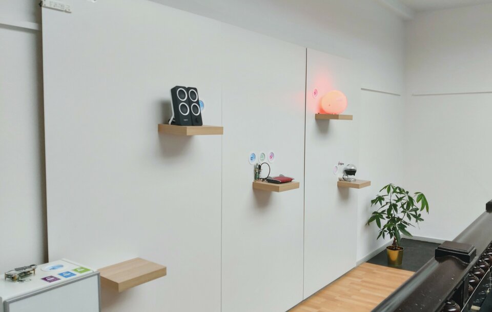 Smarthome testbed close up