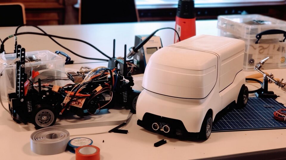 ein autonom fahrendes Auto